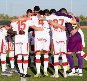 El Real Mallorca durante la pretemporada El Real Mallorca durante la pretemporada