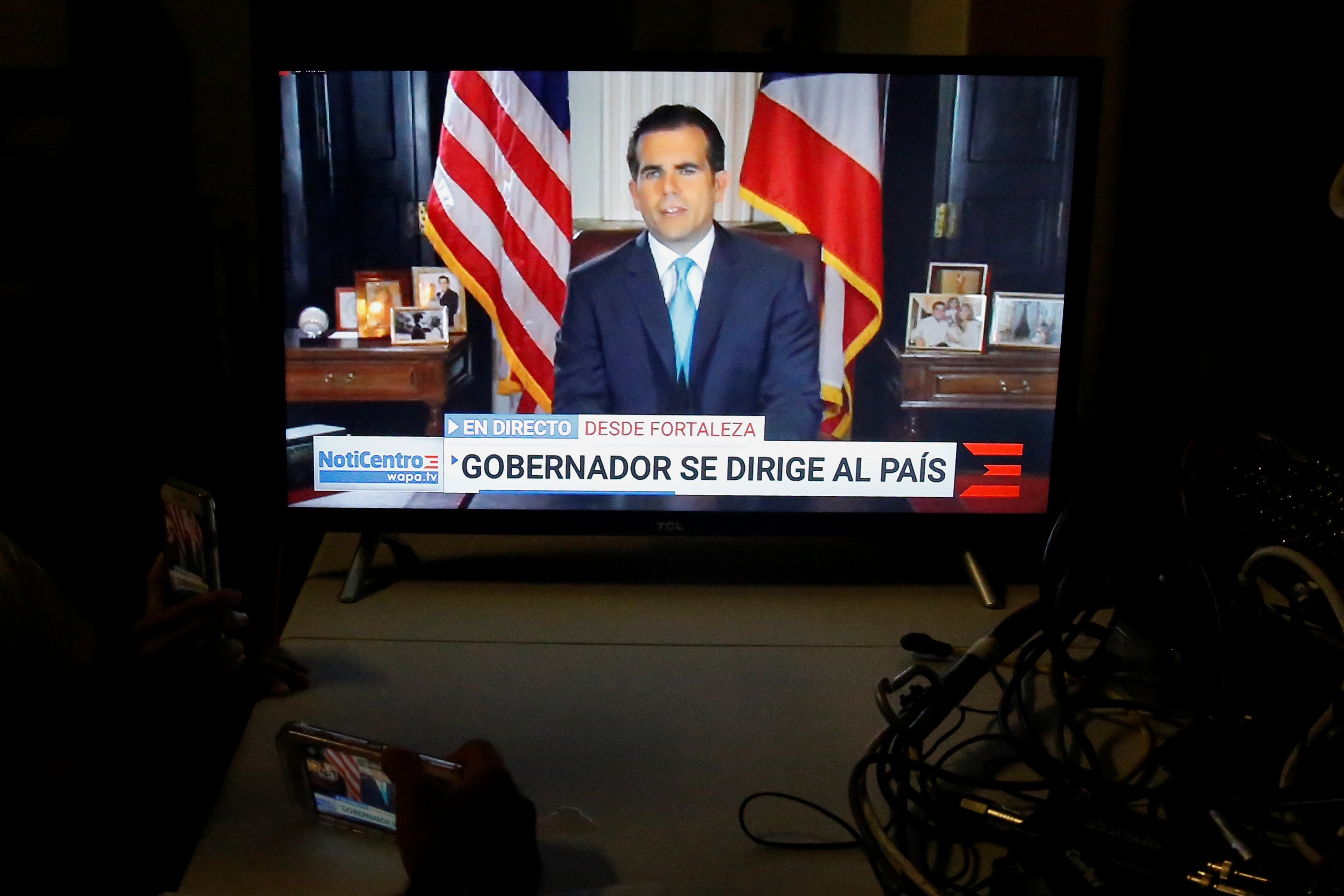 Dimite el gobernador de Puerto Rico por estar en un chat donde se insultaba a miembros LGTBI Dimite el gobernador de Puerto Rico por estar en un chat donde se insultaba a miembros LGTBI