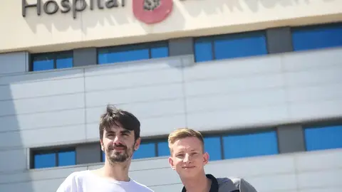 El nuevo jugador del ATB, Jon Aurtenetxe Atlético Baleares