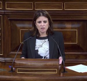 El dardo de Adriana Lastra a Pablo Iglesias sobre las políticas activas de empleo El dardo de Adriana Lastra a Pablo Iglesias sobre las políticas activas de empleo