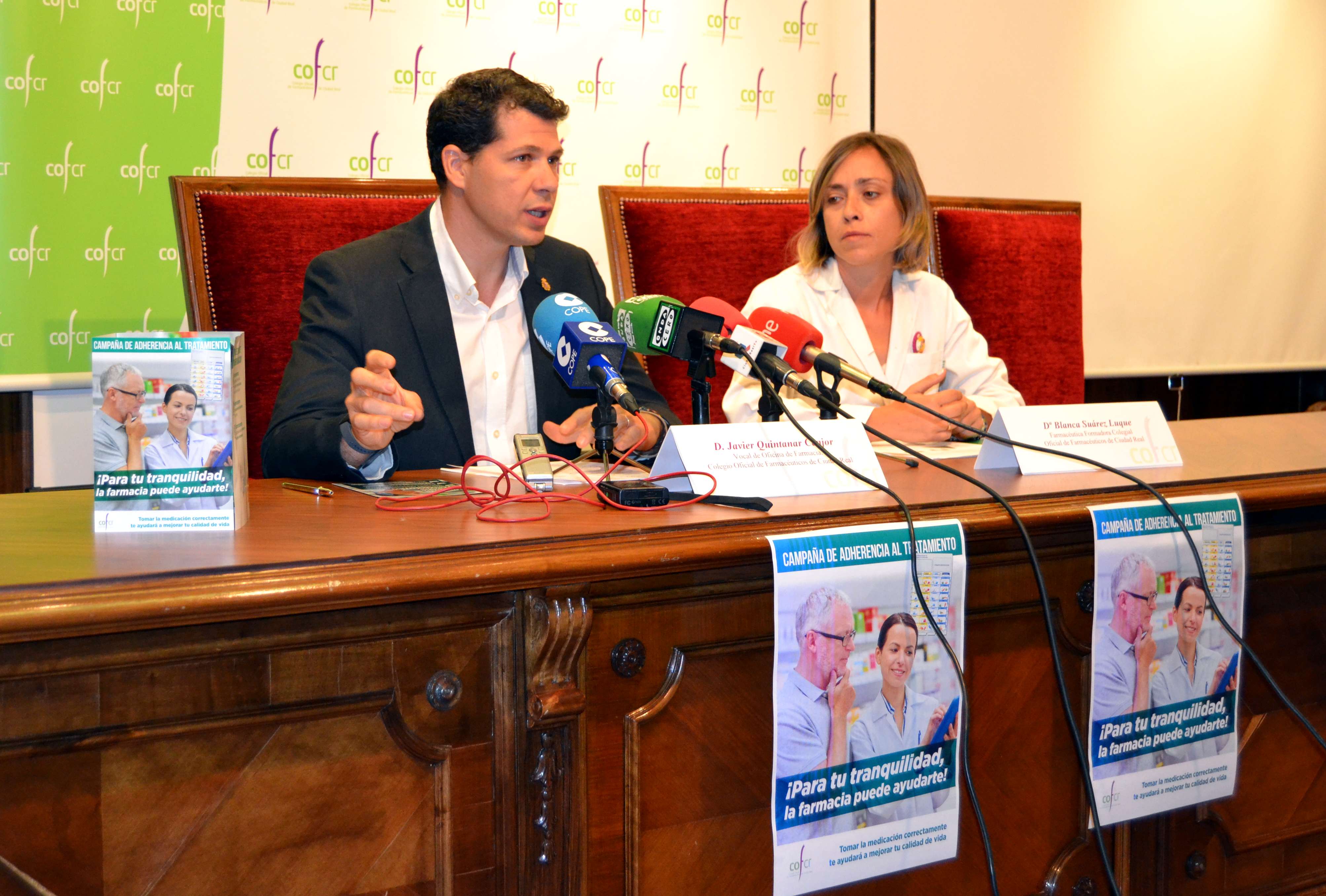 El Colegio Oficial de Farmacéuticos lanza una campaña para que la ciudadanía tome correctamente su medicación El Colegio Oficial de Farmacéuticos lanza una campaña para que la ciudadanía tome correctamente su medicación