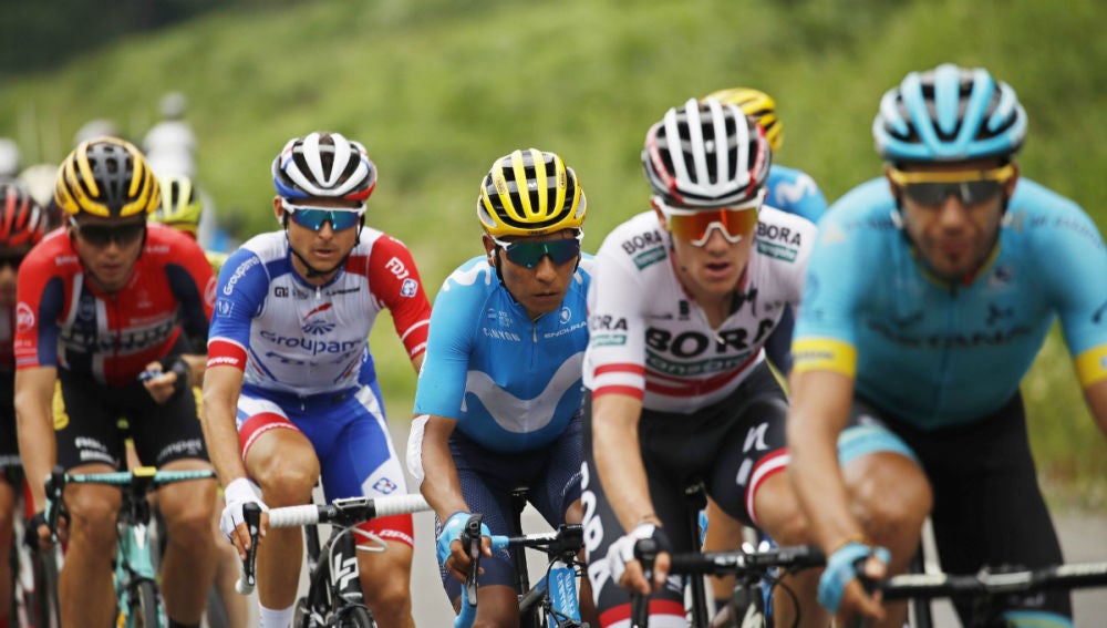 Quintana, en el Tour de Francia