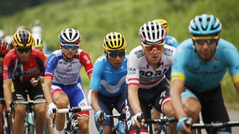 Quintana, en el Tour de Francia
