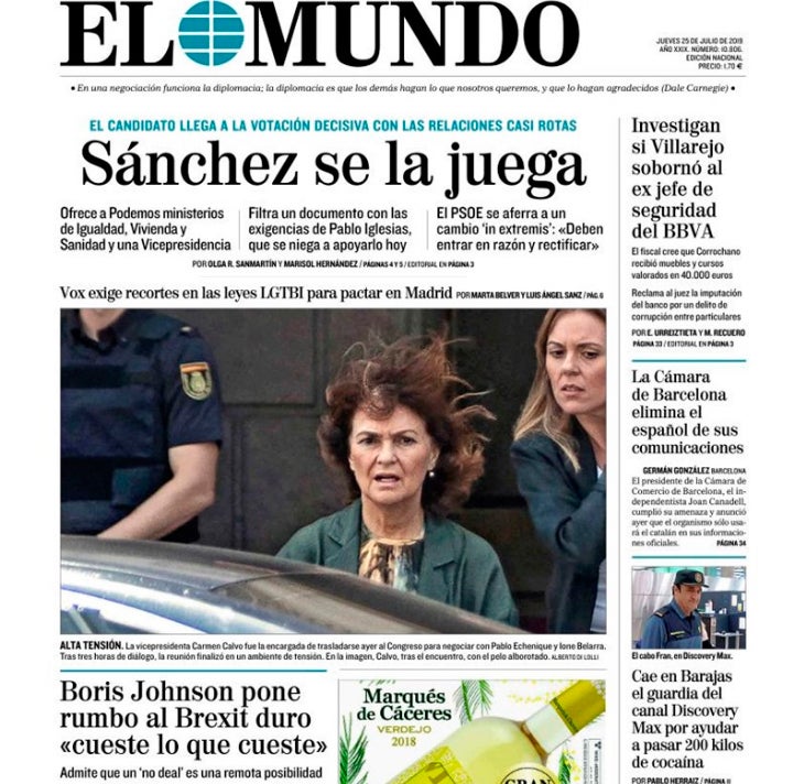 La España que Madruga: La lectura de la prensa resulta agotadora La España que Madruga: La lectura de la prensa resulta agotadora
