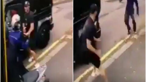 Kolasinac se enfrenta con los asaltantes del coche de &Ouml;zil