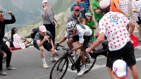 Egan Bernal, en el Tour
