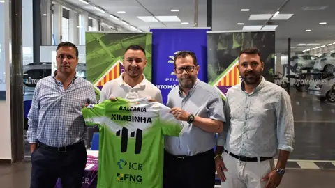 Palma Futsal presenta a Ximbinha Palma Futsal presenta a Ximbinha