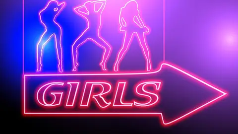 Rótulo de un prostíbulo Rótulo de prostíbulo