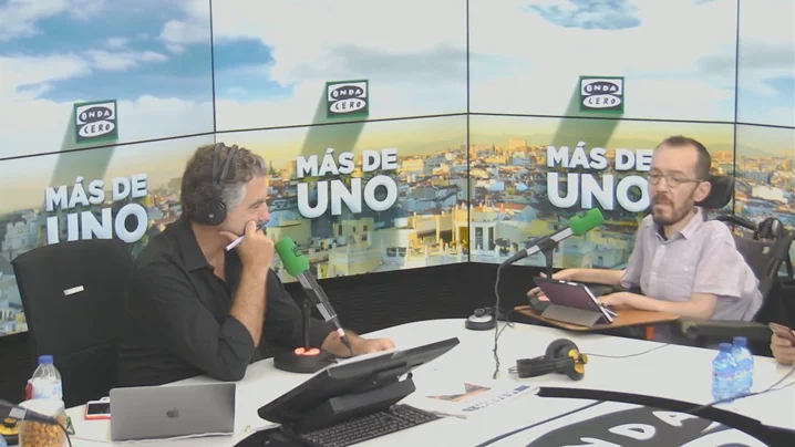 VÍDEO | Entrevista completa a Pablo Echenique en Más de uno VÍDEO | Entrevista completa a Pablo Echenique en Más de uno