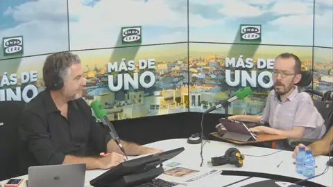 Lo que dice Echenique sobre el rumor de que Zapatero fue quien envió el Whatsapp a Pablo Iglesias Lo que dice Echenique sobre el rumor de que Zapatero fue quien envió el Whatsapp a Pablo Iglesias