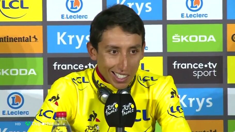 Egan Bernal, ganador virtual del Tour de Francia 2019