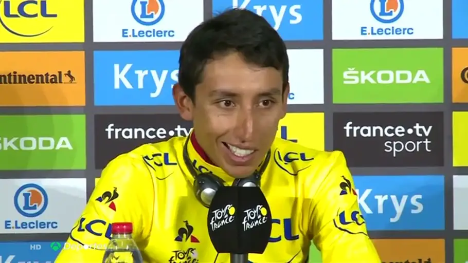 Egan Bernal, ganador virtual del Tour de Francia 2019 Egan Bernal, ganador virtual del Tour de Francia 2019