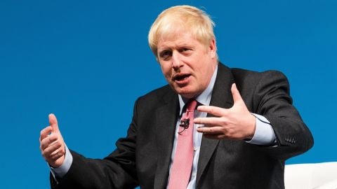 El primer ministro brit&aacute;nico, Boris Johnson