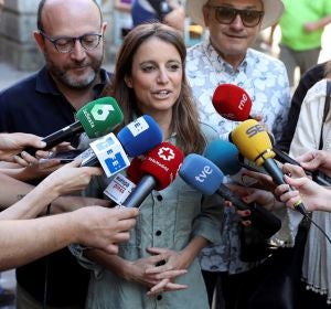 Andrea Levy ante los medios Andrea Levy ante los medios