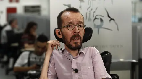 El secretario de Acción Política de Unidas Podemos, Pablo Echenique El secretario de Acción Política de Unidas Podemos, Pablo Echenique