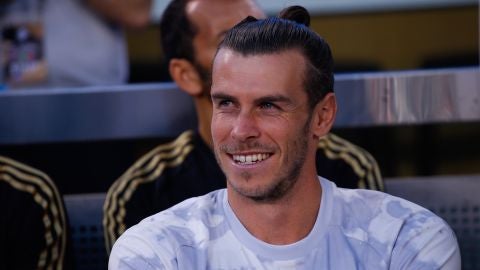 Gareth Bale, durante un partido del Real Madrid
