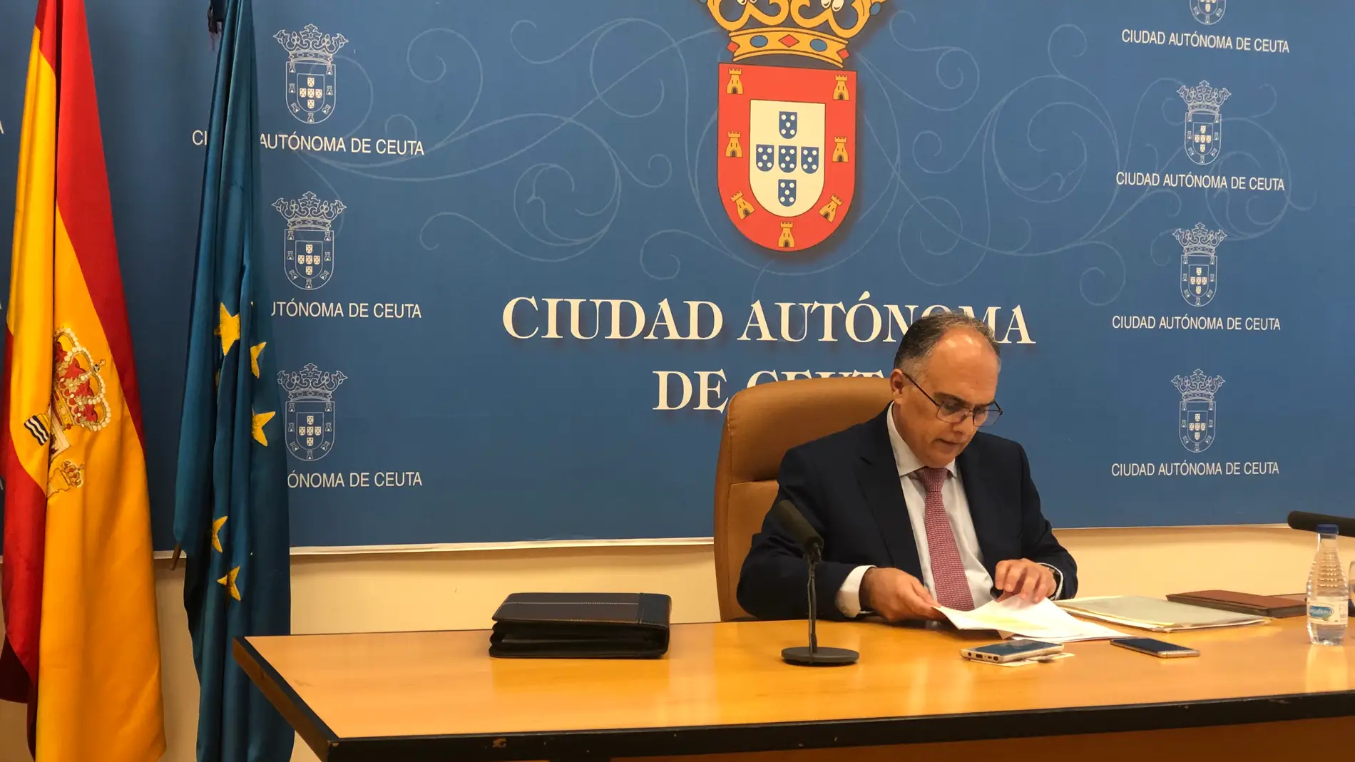 Alberto Gaitán, portavoz del Gobierno de Ceuta