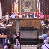 Pleno municipal de julio en el Ayuntamiento de Elche. Pleno municipal de julio en el Ayuntamiento de Elche.