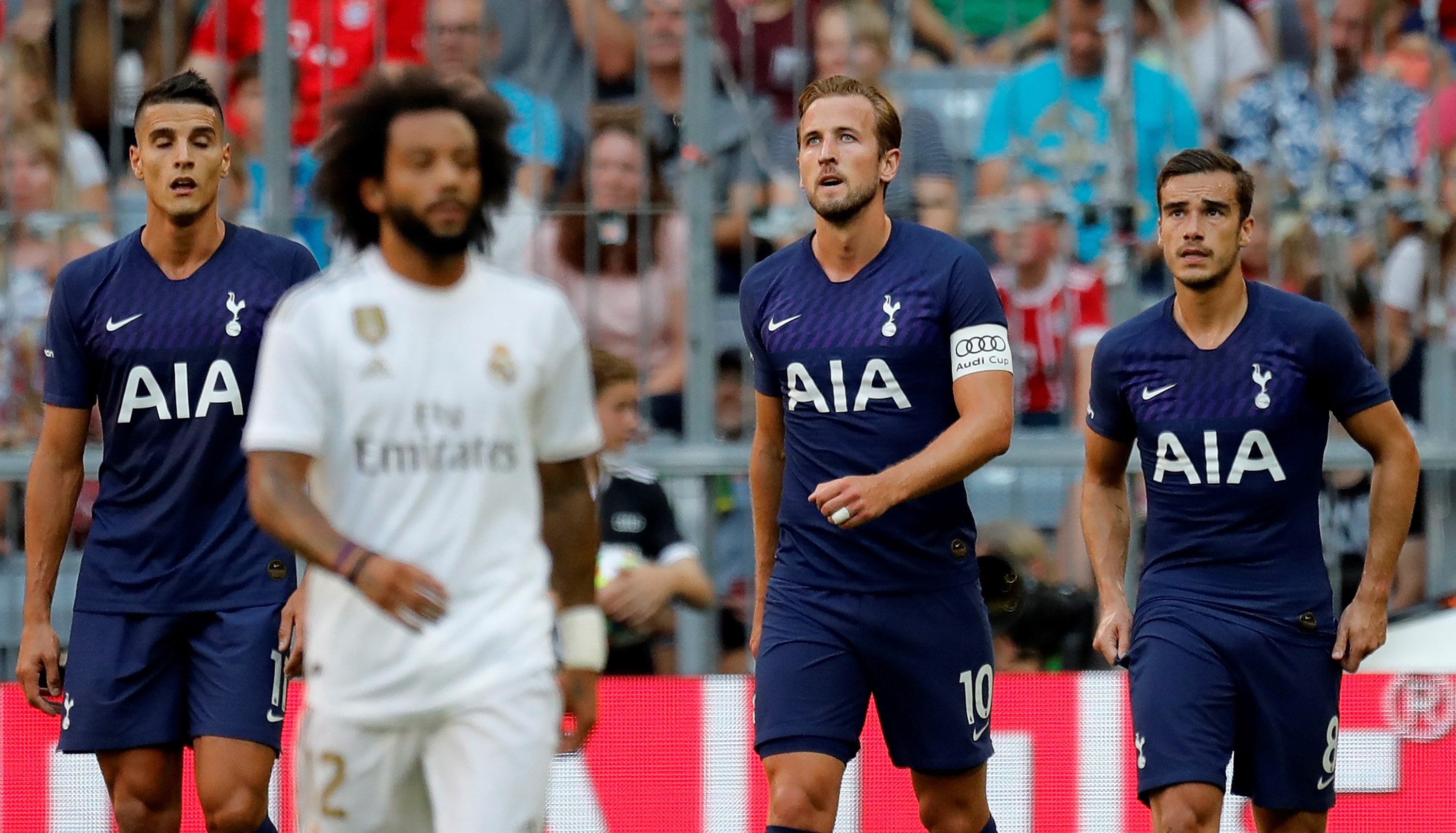 Un error de Marcelo condena al Real Madrid ante un buen Tottenham Un error de Marcelo condena al Real Madrid ante un buen Tottenham