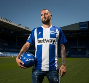 El jugador del Alavés, Aleix Vidal. El jugador del Alavés, Aleix Vidal.