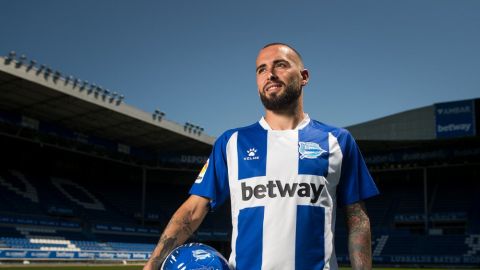 El jugador del Alav&eacute;s, Aleix Vidal.