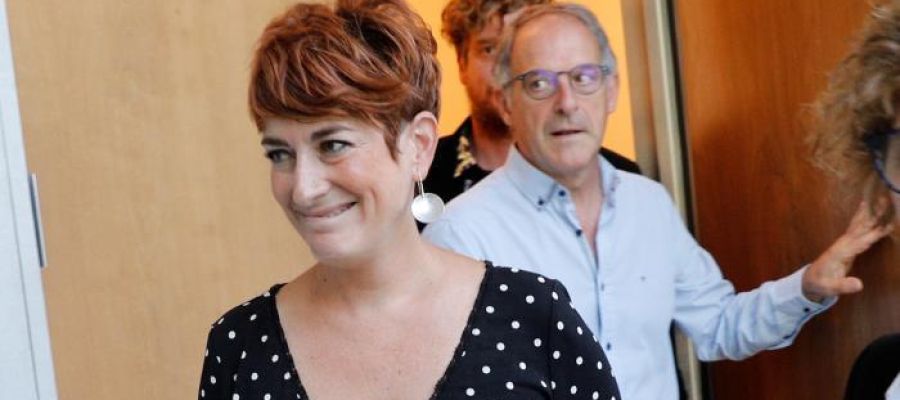 La portavoz de Bildu en el Parlamento de Navarra, Bakartxo Ruiz La portavoz de Bildu en el Parlamento de Navarra, Bakartxo Ruiz