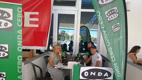 Javier Banderas, armador del "Teatro Soho Caixabank", líder de la categoría BMW OCR1 Copa del Rey Mapfre de Vela