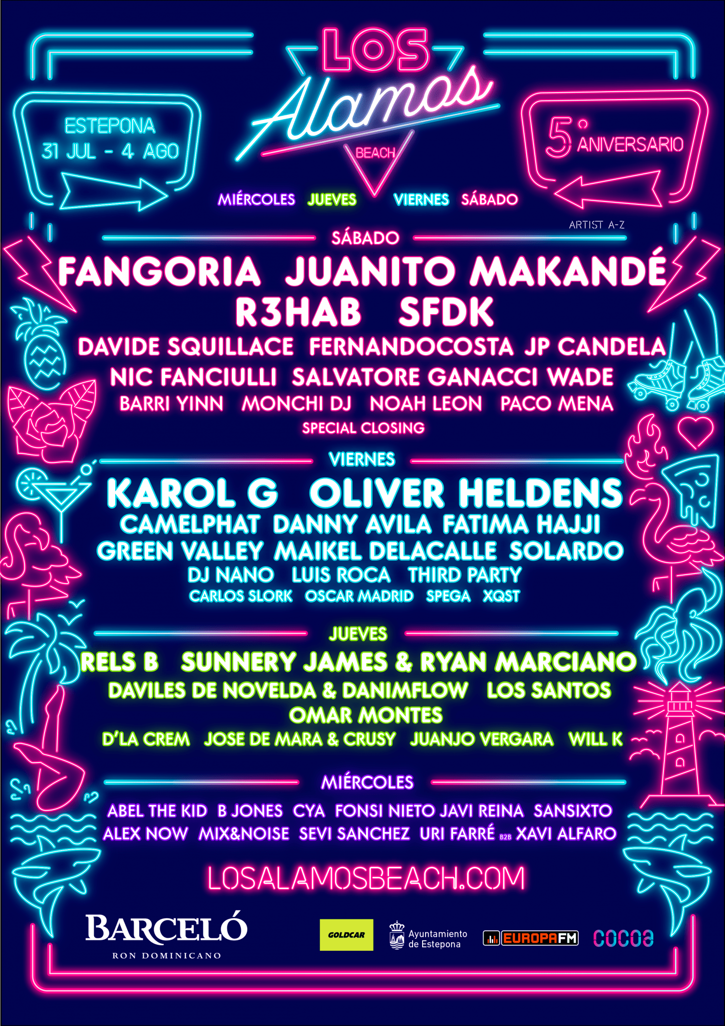 Los Álamos Beach Festival ¡Nos vamos de festival! Los Álamos Beach Festival ¡Nos vamos de festival!