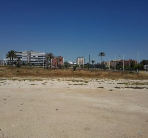 Solar en el que se construirá el instituto número 11, 'Periodista Vicente Verdú' Solar en el que se construirá el instituto número 11, 'Periodista Vicente Verdú'