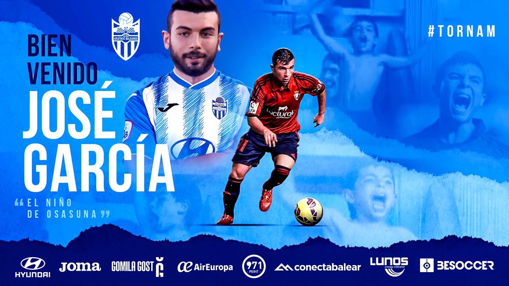 José García, nuevo jugador del Baleares José García, nuevo jugador del Baleares