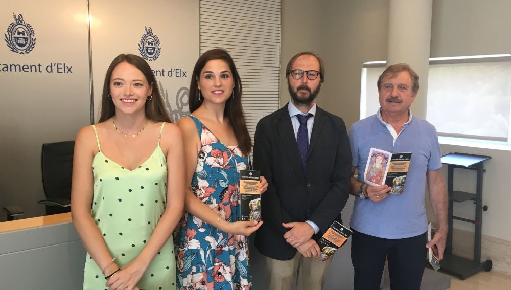 Presentación del programa de actos de la Real Orden de la Dama de Elche.