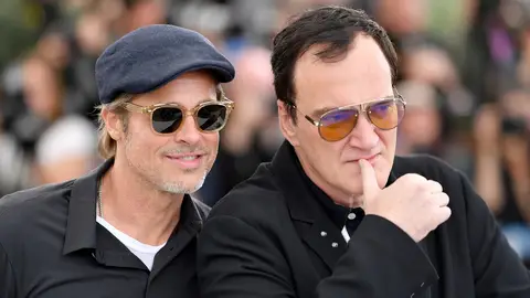 Brad Pitt y Quentin Tarantino Brad Pitt y Quentin Tarantino