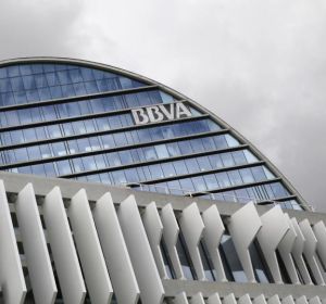 Sede del BBVA en Madrid, conocida como 'La vela' Sede del BBVA en Madrid, conocida como 'La vela'
