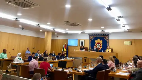 Sesión de control en el pleno de Ceuta Sesión de control en el pleno de Ceuta