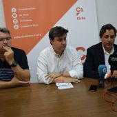De izquierda a derecha, Fernando Llopis, Eduardo García-Ontiveros y Emigdio Tormo. 