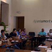 Colectivos del Camp d'Elx durante la solicitud.
