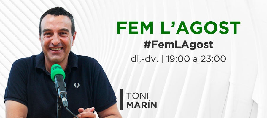 Fem L'Agost, amb Toni Marín Fem L'Agost, amb Toni Marín