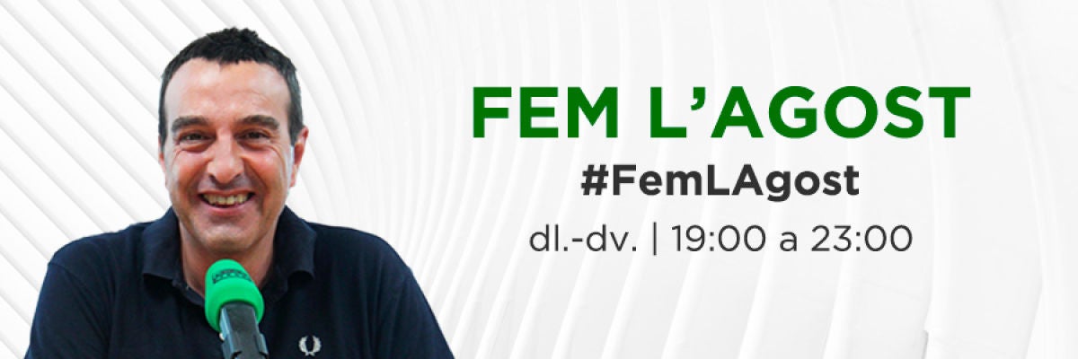 Fem L'Agost, amb Toni Marín Fem L'Agost, amb Toni Marín
