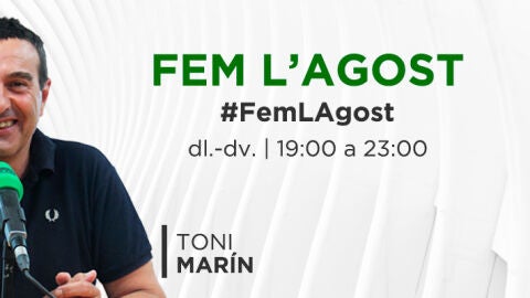 Fem L'Agost, amb Toni Mar&iacute;n