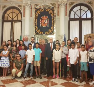 Niños saharauis en Málaga Niños saharauis en Málaga