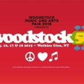 Cartel de Woodstock 50
