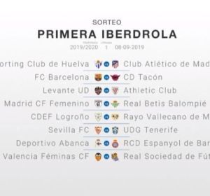 La primera jornada de la Liga Iberdrola 2019/2020 La primera jornada de la Liga Iberdrola 2019/2020