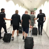 Tres de los detenidos en el aeropuerto de El Altet de Elche. Tres de los detenidos en el aeropuerto de El Altet de Elche.