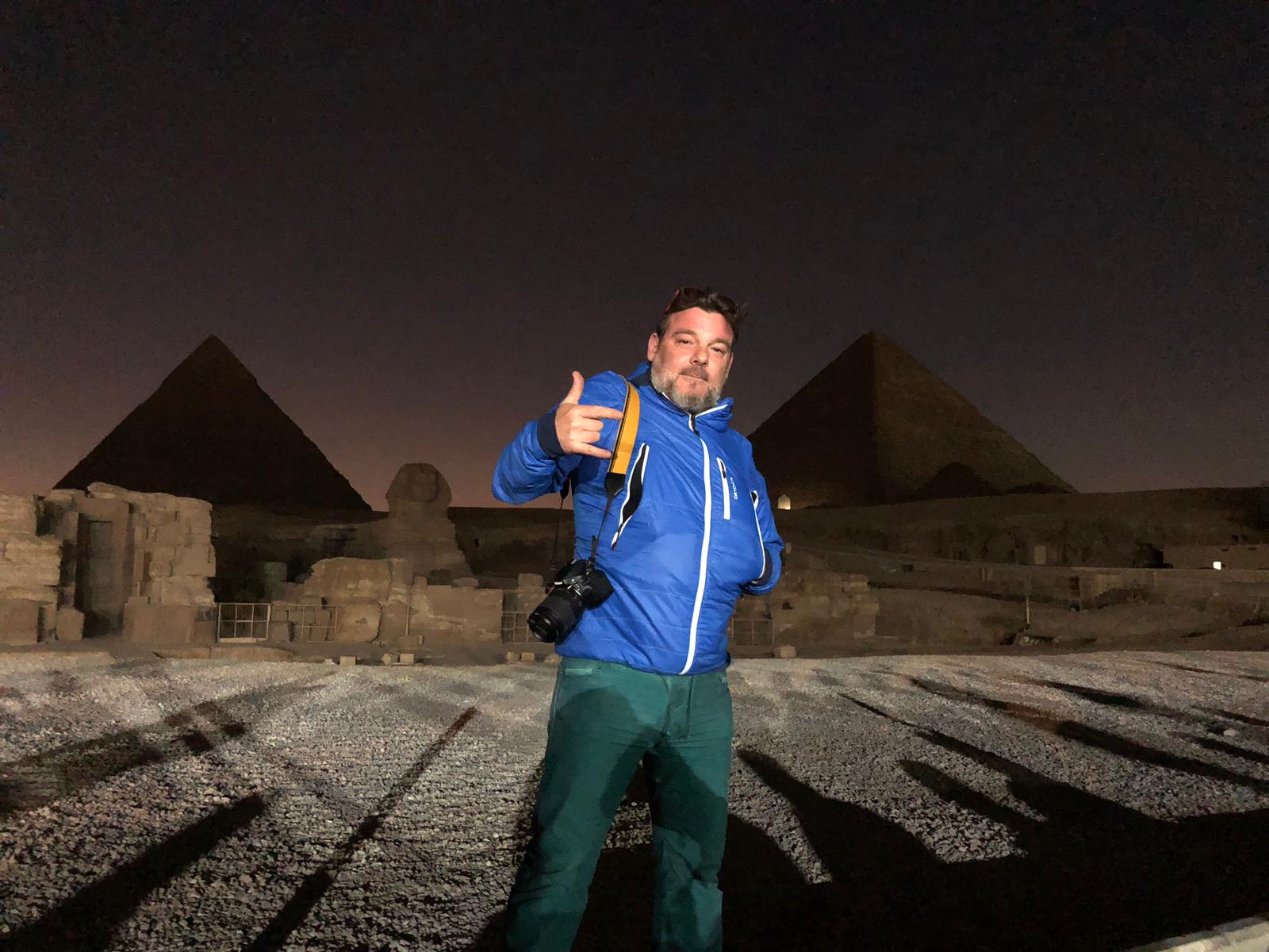 Javier Arriés y su fascinación por Egipto Javier Arriés y su fascinación por Egipto