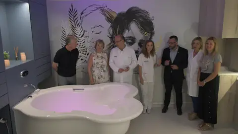 José Benlloch en la inauguración de nuevos paritorios Hospital de La Plana