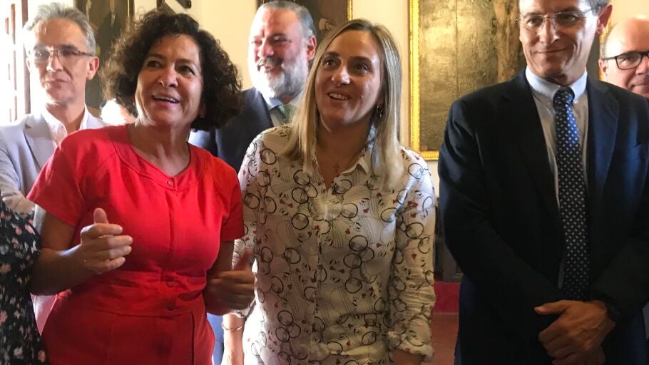 Luis Salvador, Marifr&aacute;n Carazo, Pilar Aranda