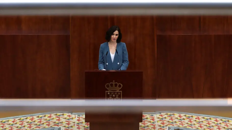 La candidata del PP a la Presidencia de la Comunidad de Madrid, Isabel Díaz Ayuso La candidata del PP a la Presidencia de la Comunidad de Madrid, Isabel Díaz Ayuso