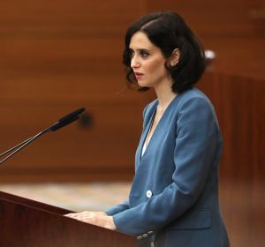 Isabel Díaz Ayuso en su discurso de investidura Isabel Díaz Ayuso en su discurso de investidura