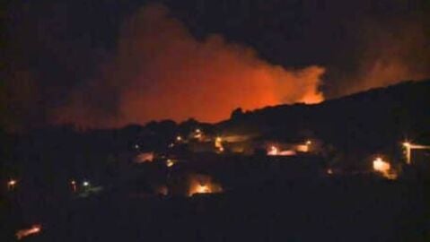 Nuevo incendio en el municipio de Telde, Gran Canaria