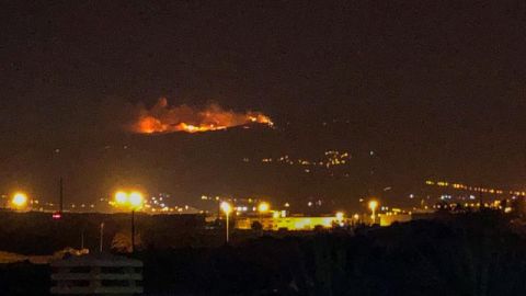 Incendio en Telde (Gran Canaria) Incendio en Telde (Gran Canaria)